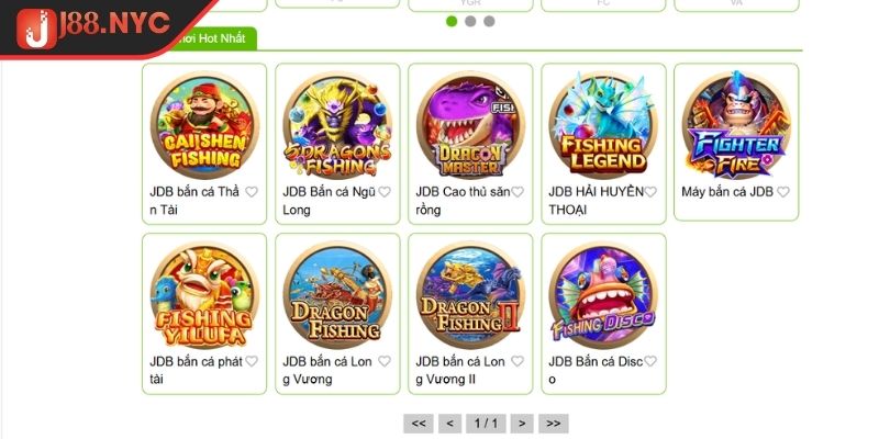 Bắn Cá JDP J88 Thiên Đường Giải Trí Cho Người Mê Săn Thưởng 3 Các tựa game bắn cá JDP J88 hấp dẫn nhất tại sảnh năm 2025